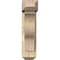 Ekena Millwork Funston Craftsman Rough Sawn Bracket w/ Offset Brace, Douglas Fir, 6"W x 16"D x 24"H BKT0604X16X24FST04RDF - alternate 3